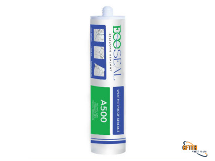 Keo Silicone ECOSEAL A500 (Màu Trong, Trắng, Ghi, Đen)